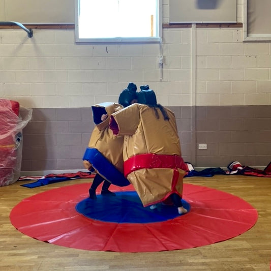 Kids Sumo Suits & Flat Circle Mat