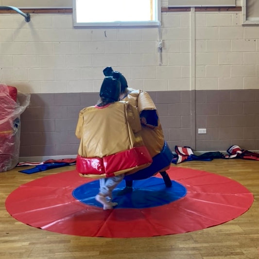 Kids Sumo Suits & Flat Circle Mat