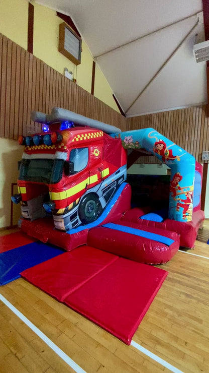 Fire Truck With Front Slide